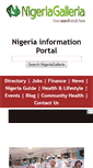 Mobile Screenshot of nigeriagalleria.com